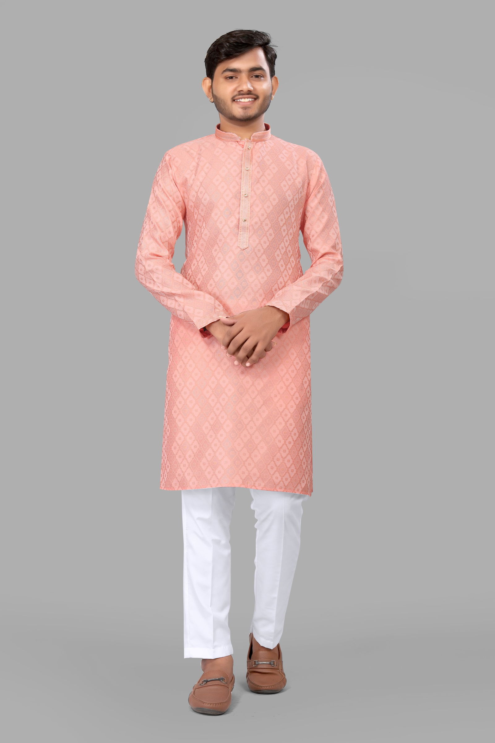 Pintex jacquard 1 Mens Kurta Pajama Manufacturers